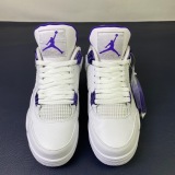 Air Jordan 4 Retro Metallic Purple (GS) CT8527-115