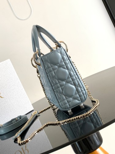 D*ior Top Bag 17*15*7CM