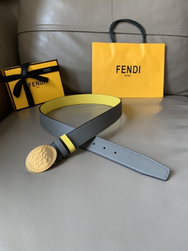 F*endi Belts Top Quality 34MM