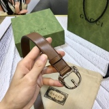 G*ucci Belts Top Version 2.5cm