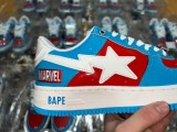 Men Women B*ape MARVEL BAPE STA Top Quality Sneaker