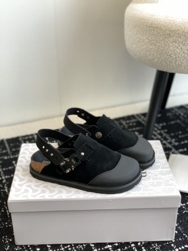 Men Women D*ior x B*irkenstock Top Sandals