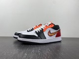 Air Jordan 1 Low GS “Flaming Swoosh”