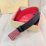 C*hristian L*ouboutin Belts Top Quality 34MM