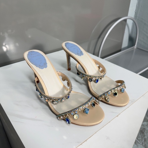 Women R*ᴇɴᴇ C*ᴀᴏᴠɪʟʟᴀ Top Sandals