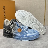 Men Women L*ouis V*uitton Top Sneakers