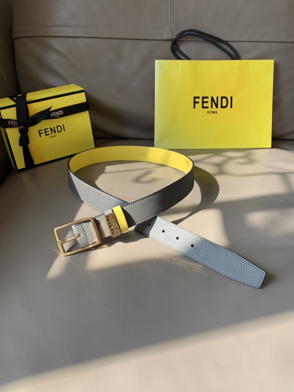F*endi Belts Top Quality 35MM
