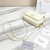 D*ior Top Bag 19*10.5*5cm