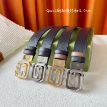 G*ucci Belts Top Quality 30MM