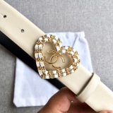 C*hanel Belts Top Quality 30MM