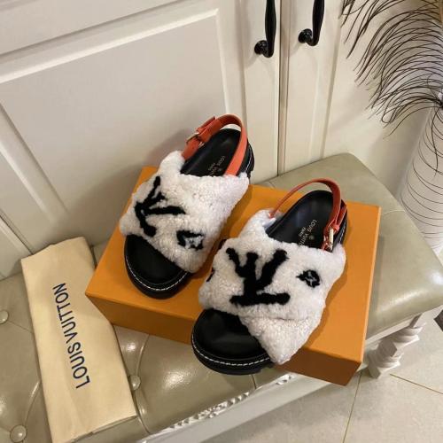 Women L*ouis V*uitton Top Slipper