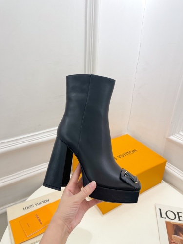 Women L*ouis V*uitton Top Boots