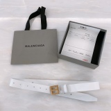 B*alenciaga Belts Top Quality 30MM