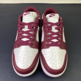 N*ike SB Dunk Low Bordeaux red