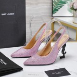 Women Y*SL Top Pumps 10.5CM