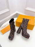 Women L*ouis V*uitton Top Boots