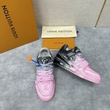 Men Women L*ouis V*uitton Top Sneakers