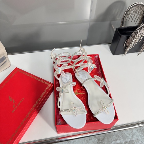 Women R*ᴇɴᴇ C*ᴀᴏᴠɪʟʟᴀ Top Sandals