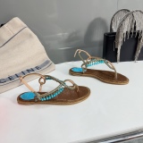 Women R*ᴇɴᴇ C*ᴀᴏᴠɪʟʟᴀ Top Sandals