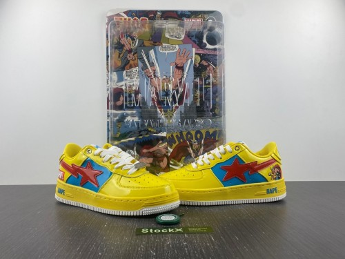 Men Women B*ape MARVEL BAPE STA Top Quality Sneaker