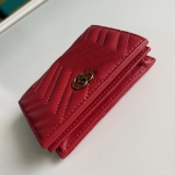 G*ucci Wallets Top Quality 11*9*3CM
