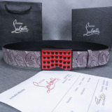 C*hristian L*ouboutin Belts Top Quality 38MM
