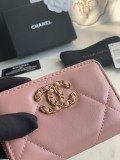 C*hanel Wallets Top Quality 7.5*2*11CM