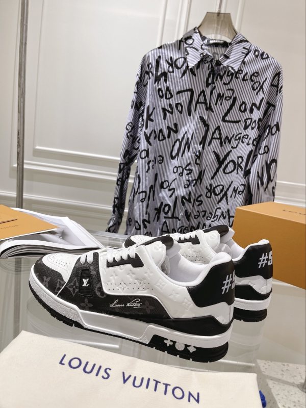 Men Women L*ouis V*uitton Top Sneakers
