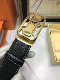 L*ouis V*uitton Belts Top Quality 35MM