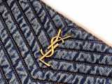 Y*SL Top Bag 24*17.5*1.5CM
