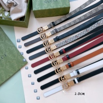 G*ucci Belts Top Quality 20MM