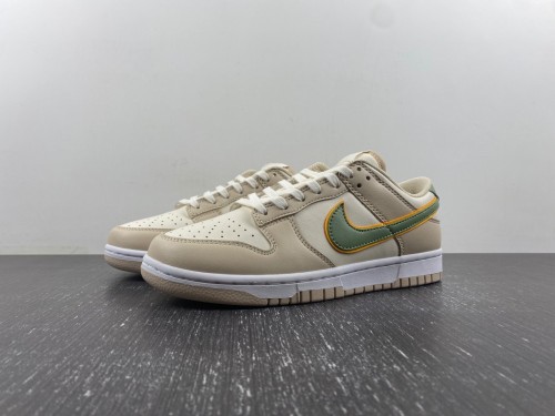 N*ike Dunk Low 'Pale Ivory Oil Green FQ6869-131