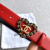 C*hanel Belts Top Quality 30MM