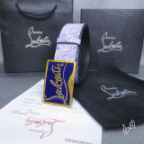 C*hristian L*ouboutin Belts Top Quality 38MM