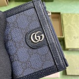 G*ucci Wallets Top Quality 8.5*11.5*2CM