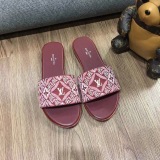 Women L*ouis V*uitton Top Slippers