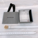 B*alenciaga Belts Top Quality 30MM