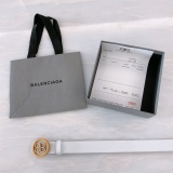 B*alenciaga Belts Top Quality 30MM