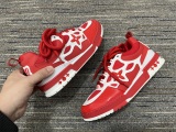 Men Women L*ouis V*uitton Top Sneakers