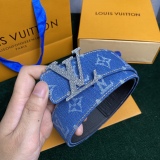 L*ouis V*uitton Belts Top Quality 40MM