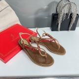 Women R*ᴇɴᴇ C*ᴀᴏᴠɪʟʟᴀ Top Sandals