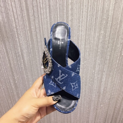 Women L*ouis V*uitton Top Slippers