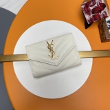 Y*SL Wallets Top Quality 13*9*3CM