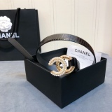 C*hanel Belts Top Quality 30MM