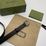 G*ucci Belts Top Quality 25MM