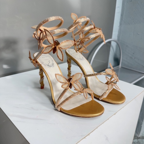 Women R*ᴇɴᴇ C*ᴀᴏᴠɪʟʟᴀ Top High Heels 10CM