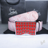 C*hristian L*ouboutin Belts Top Quality 38MM