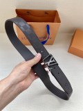 L*ouis V*uitton Belts Top Quality 34MM