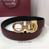 F*erragamo Belts Top Quality 25MM