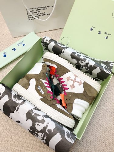 Men Women O*ff W*hite Top Sneakers
